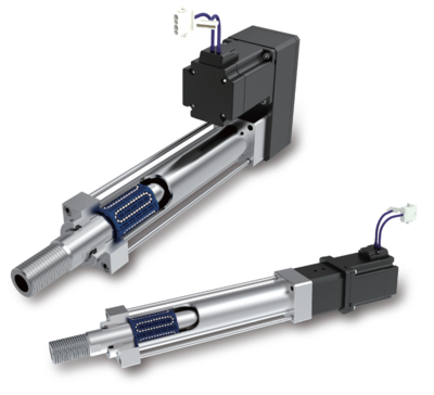 使用直线轴承为导向的伺服电缸系列